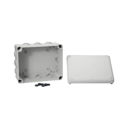 Mureva Box boite de dérivation IP55 + embouts 225x175x100 gris SCHNEIDER ENN05013