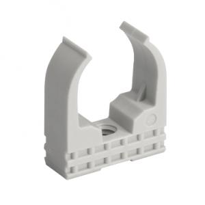 Mureva FIX Clip à tube standard pour conduits Ø25 mm Gris SCHNEIDER ENN45125 2