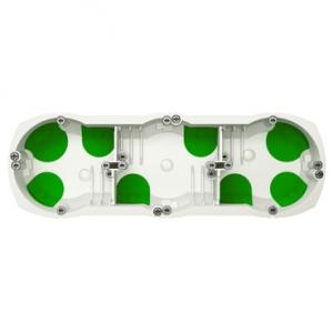 Multifix air boîte étanche 3 postes entraxe 71mm D67mm P40mm SCHNEIDER IMT35031 2