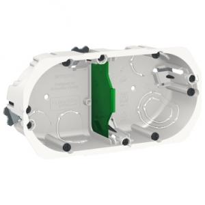 Multifix boîte d'encastrement diam.67mm prof 40mm 2 postes entraxe 71 mm SCHNEIDER IMT35924 2