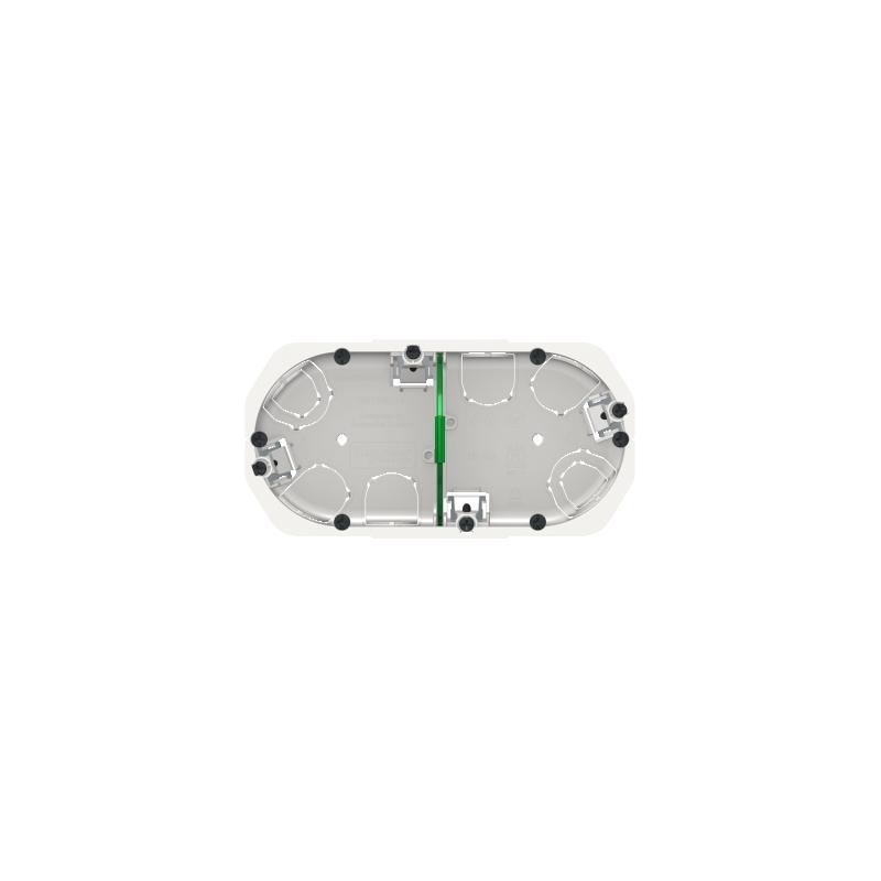 Multifix boîte d'encastrement diam.67mm prof 40mm 2 postes entraxe 71 mm SCHNEIDER IMT35924