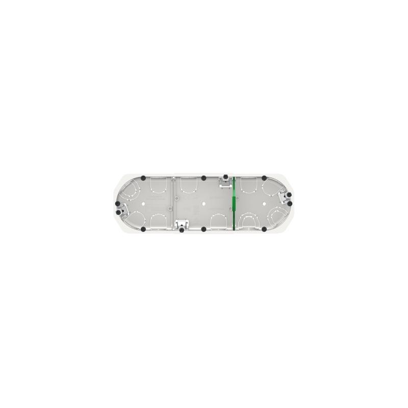 Multifix boîte d'encastrement diam.67mm prof.40mm 3 postes entraxe 71 mm SCHNEIDER IMT35934