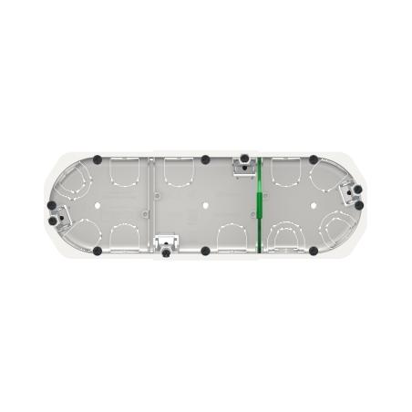 Multifix boîte d'encastrement diam.67mm prof.50mm 3 postes entraxe 71 mm SCHNEIDER IMT35935