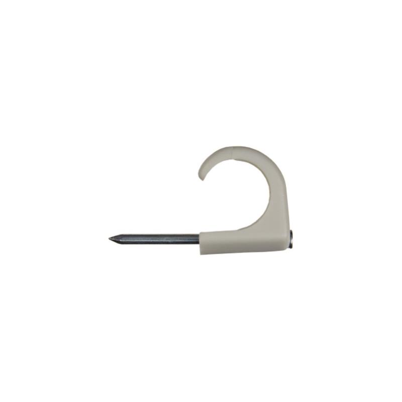 Mureva Fix Clip à clou conduit Ø14-20mm clou Ø2,5-L35mm gris SCHNEIDER IMT49002