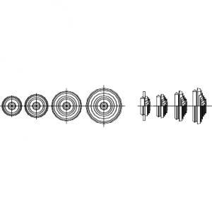 Mureva Box entrée IP55 ø4-32 gris RAL7035 perçage ø36mm -960°C SCHNEIDER ISM71073 2