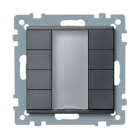 KNX M-Plan commande multifonction 8 BP anthracite SCHNEIDER MTN627814