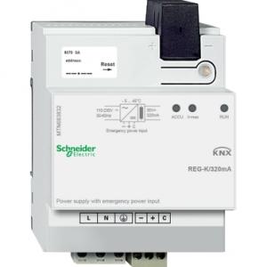 KNX alimentation 320mA avec entrée d'limentation auxiliaire SCHNEIDER MTN683832 2