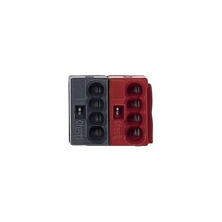 KNX borne de bus rouge / noir SCHNEIDER MTN689701
