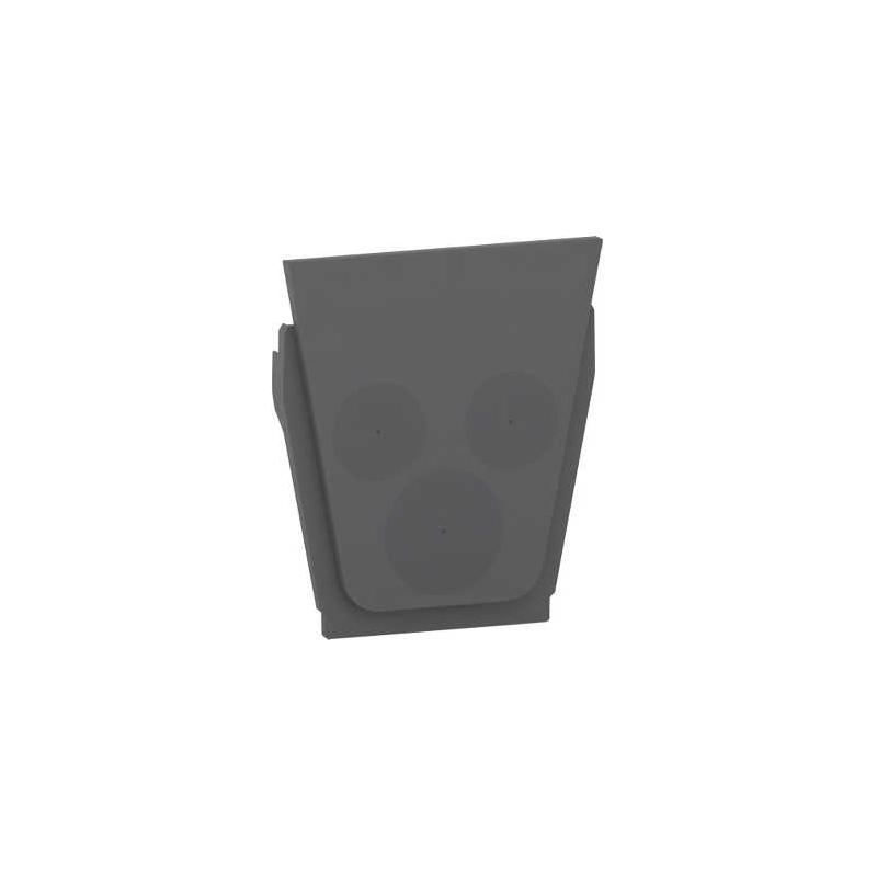 Mureva Styl Entrée de câble triple IP55 gris SCHNEIDER MUR35007