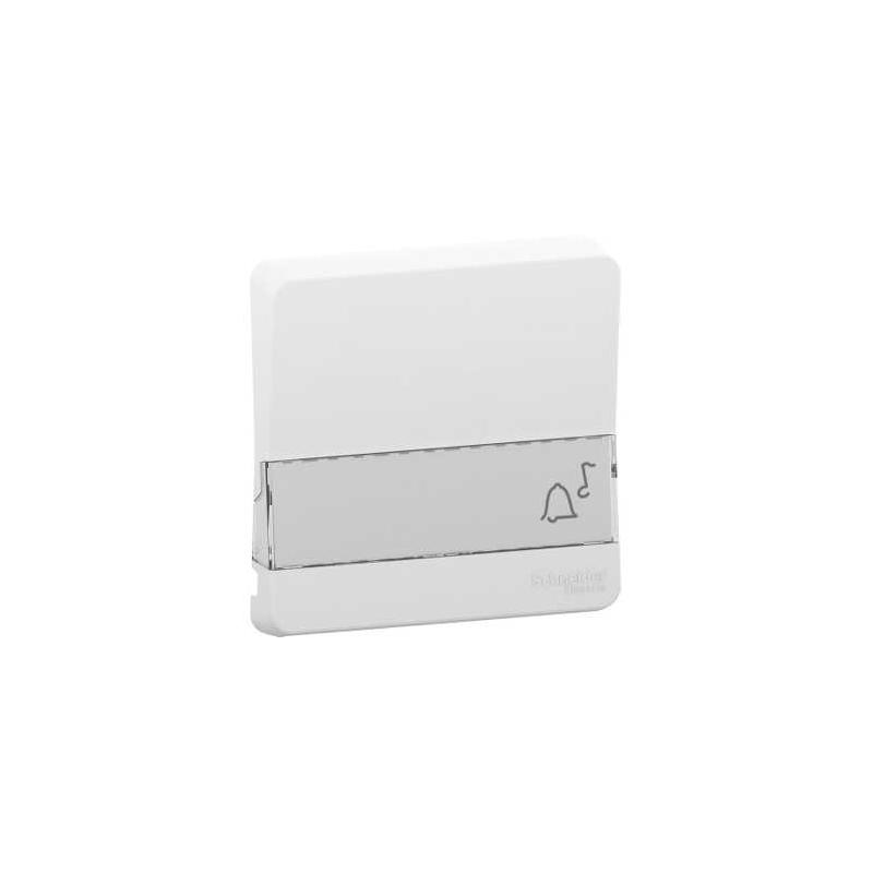 Mureva Styl Enjoliveur porte étiquette lumineux IP55 IK08 blanc SCHNEIDER MUR39203