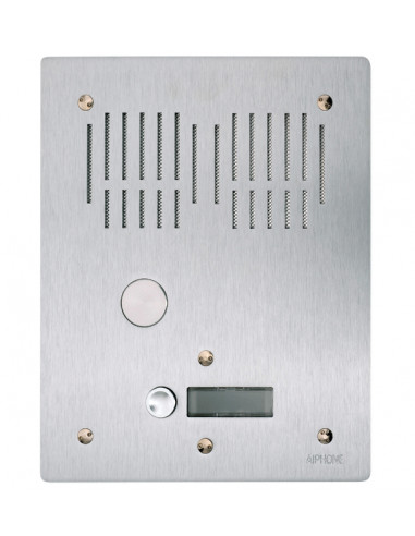 Platine de rue 1 bouton encastrée...