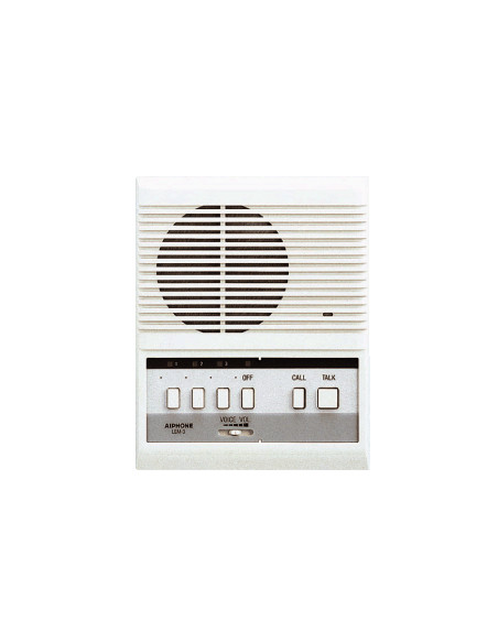 Poste chef sélectif à 3 directions en abs finition blanche LEM3 AIPHONE 110023