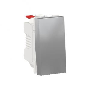 Unica va-et-vient 10A connexion rapide 1 mod Alu méca seul SCHNEIDER NU310330 2