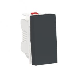 Unica bouton-poussoir NO 10A connex rapide 1 mod Anth méca seul SCHNEIDER NU310654 2