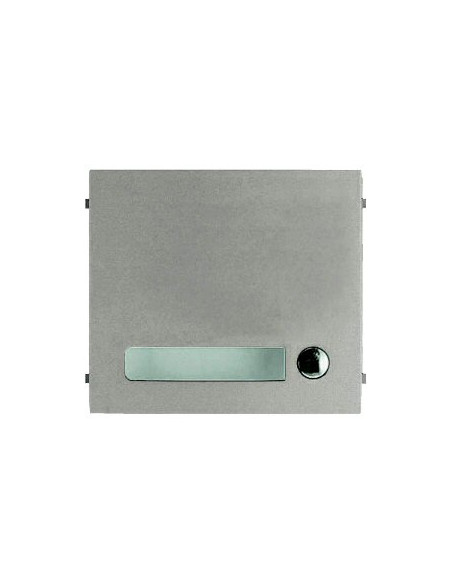 Façade en zamak 1 bouton d'appel pour gtsw GF1P AIPHONE 120008
