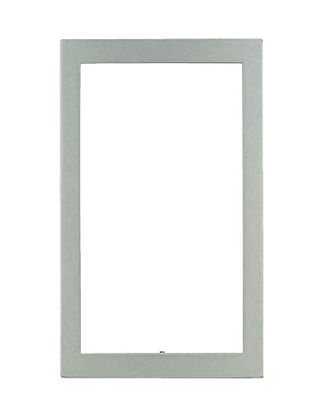 Encadrement avec cadre en zamak pour 2 modules GF2F AIPHONE 120012