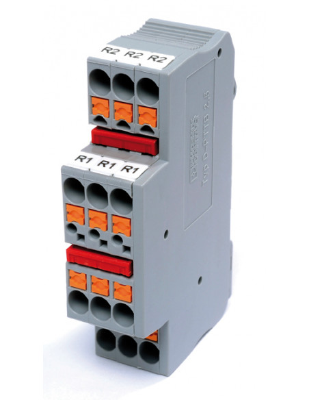 Connecteur de distribution rail - din 1module 2e/2x5s GFC AIPHONE 120021
