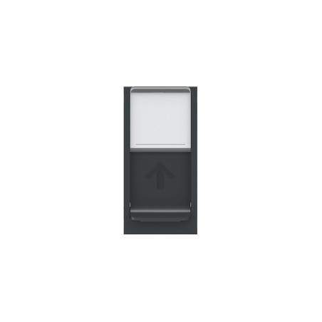 Unica prise RJ45 simple cat 6 FTP 1 mod Anthracite méca seul SCHNEIDER NU344754
