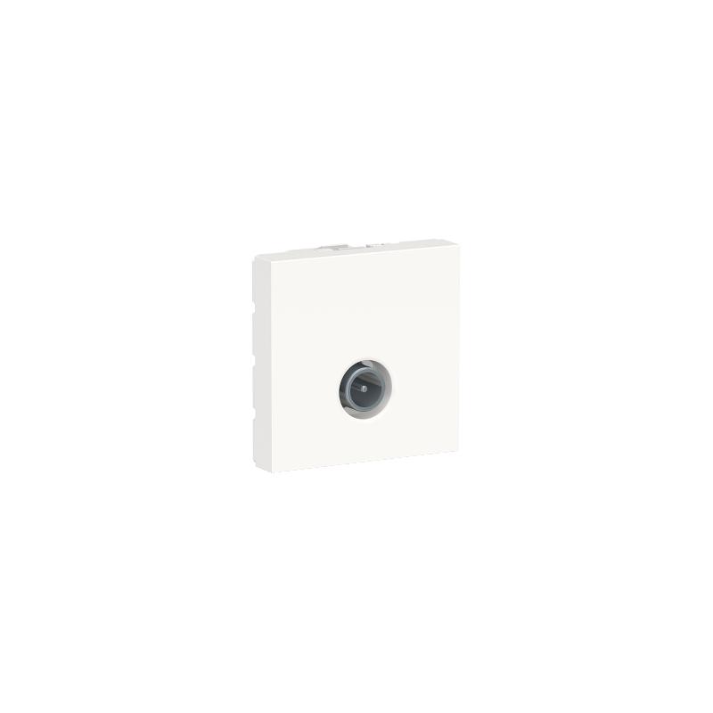 Unica prise télévision TV mâle individuel 2 mod Blanc méca seul SCHNEIDER NU346218
