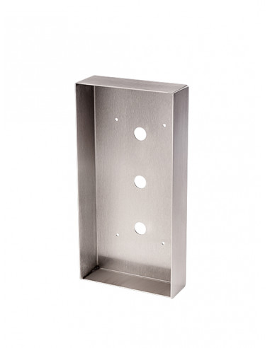 Cadre saillie inox avec visière pour...