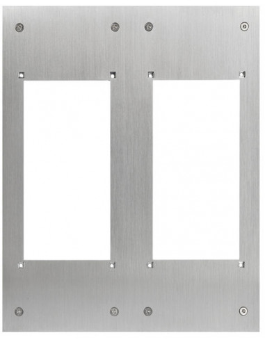 Façade inox pour intégration 2 x gf2f...
