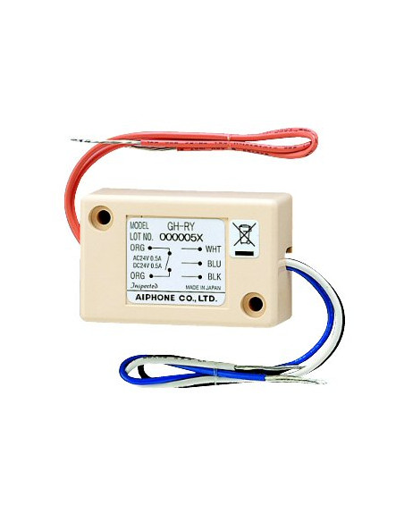 Relais pour commande ext. sonnerie ou commande add.(lumière,portail etc…) GTRY AIPHONE 200026