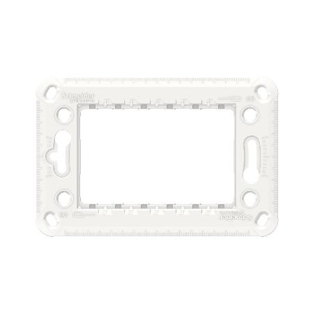 Unica support de fixation 3 mod plastique SCHNEIDER NU7103P