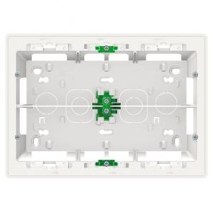 Unica boîte de concentration saillie 2 rang de 8 mod Blanc anti à compl SCHNEIDER NU821820 2
