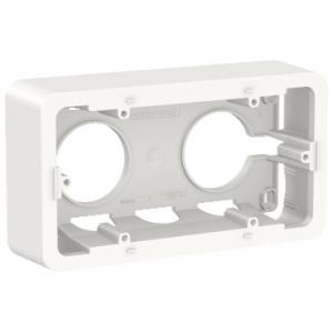 Unica boîte en saillie Blanc 2 postes SCHNEIDER NU840418 2