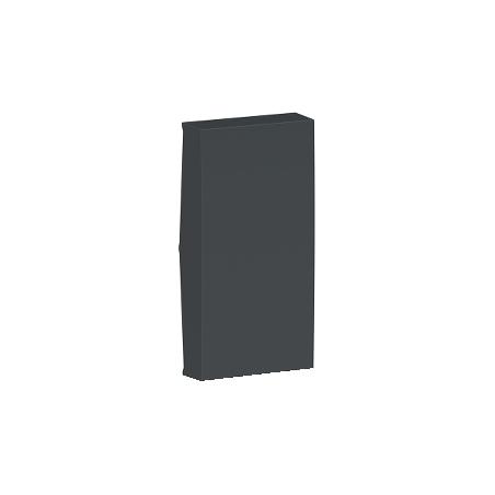 Unica enjoliveur interrupteur ou bouton-poussoir 1 mod Anthracite SCHNEIDER NU910054