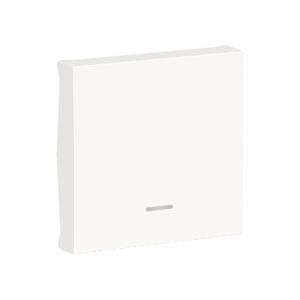 Unica enjoliveur interrupteur ou bouton-poussoir lumineux 2 mod Blanc SCHNEIDER NU920018N 2