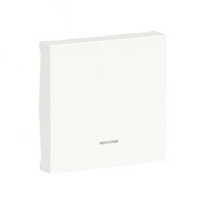 Unica enjoliveur interrupteur ou bouton-poussoir lumineux 2 mod Blanc anti SCHNEIDER NU920020N 2