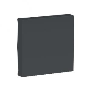 Unica enjoliveur interrupteur ou bouton-poussoir 2 mod Anthracite SCHNEIDER NU920054 2