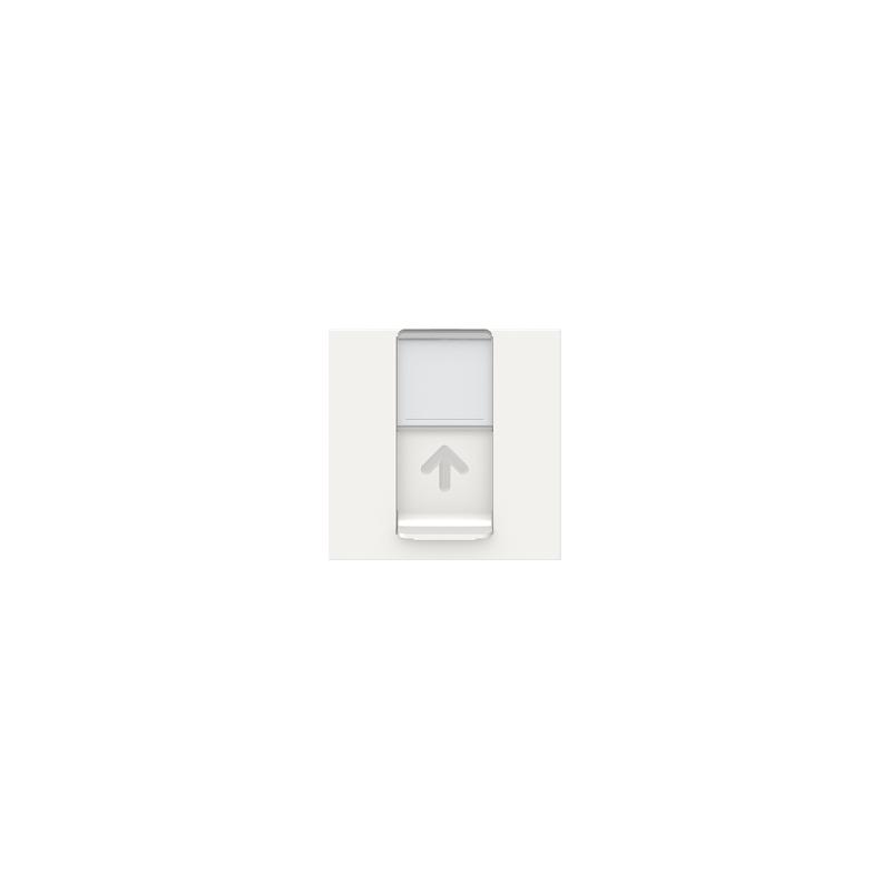 Unica prise pour 1 RJ45 S-One 2 mod Blanc méca seul SCHNEIDER NU941118
