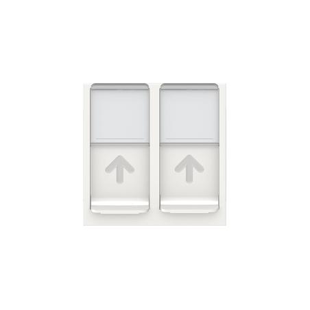 Unica prise pour 2 RJ45 S-One 2 mod Blanc antimicrobien méca seul SCHNEIDER NU942020