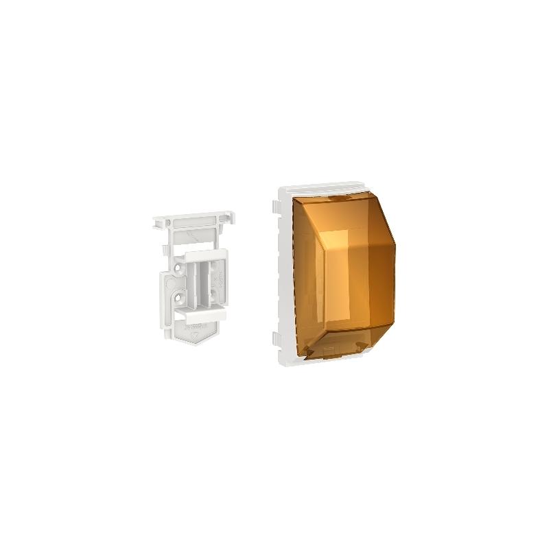Unica accessoire rail DIN 1 ou 2 mod de 18mm pour poteau OptiLine SCHNEIDER NU9800