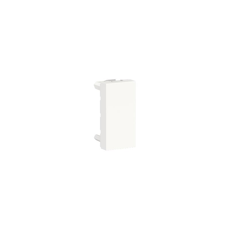 Unica obturateur 1 module Blanc mécanisme seul SCHNEIDER NU986518