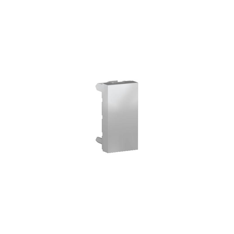 Unica obturateur 1 module Alu mécanisme seul SCHNEIDER NU986530