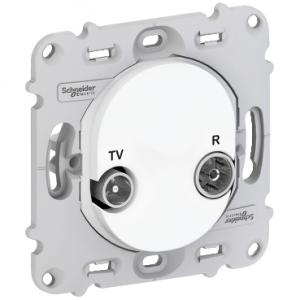 OVALIS PRISE TV/FM SANS PLAQUE SCHNEIDER S261451 2