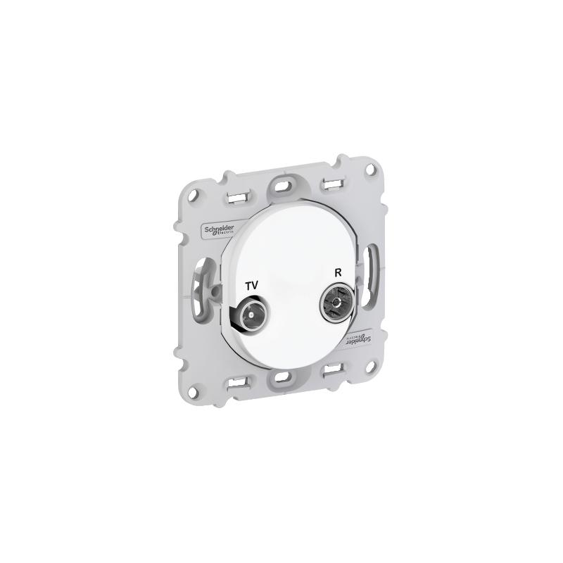 OVALIS PRISE TV/FM SANS PLAQUE SCHNEIDER S261451