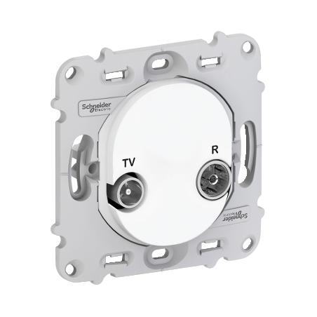 OVALIS PRISE TV/FM SANS PLAQUE SCHNEIDER S261451