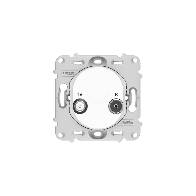 OVALIS PRISE TV/FM SANS PLAQUE SCHNEIDER S261451