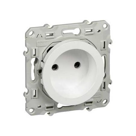 Odace prise de courant 2P à vis connexion rapide SCHNEIDER