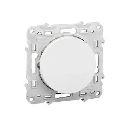 Va et vient lumineux Blanc 10 A à vis LED orange 1 5 mA local. ou temoin ODACE SCHNEIDER S520263