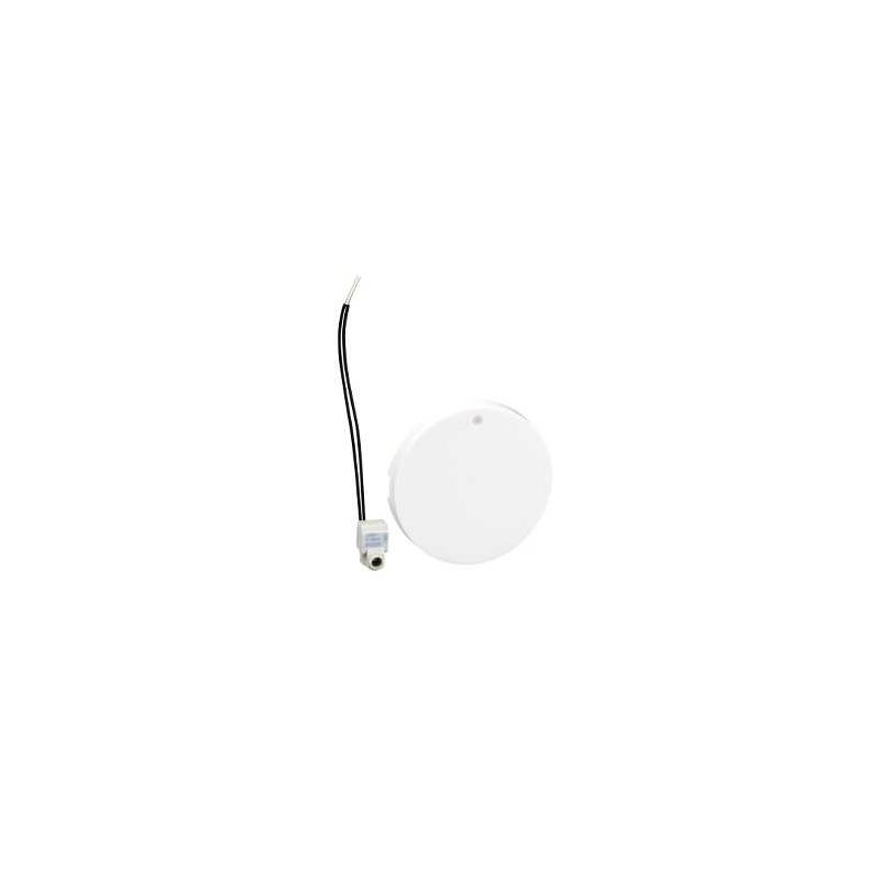 Odace enjoliveur Blanc livré avec 1 LED bleu 0 15 mA connexion par câble SCHNEIDER S520297