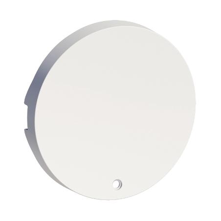 Odace enjoliveur Blanc livré avec 1 LED bleu 0 15 mA connexion par câble SCHNEIDER S520297