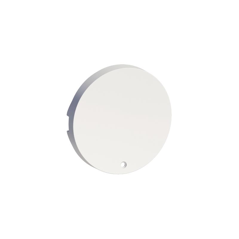 Odace enjoliveur Blanc livré avec 1 LED bleu 0 15 mA connexion par câble SCHNEIDER S520297