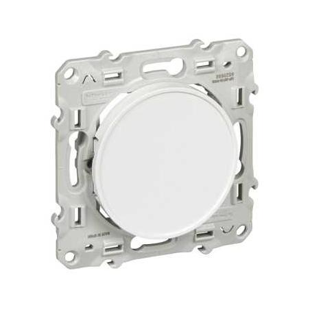 Obturateur Blanc à vis ODACE SCHNEIDER S520666