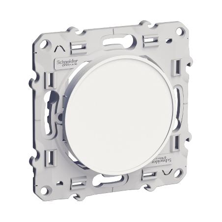 Obturateur Blanc à vis ODACE SCHNEIDER S520666
