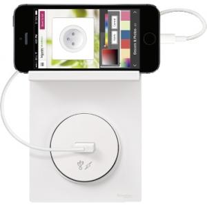 Plaque odace styl pratic support TEL mobile 2